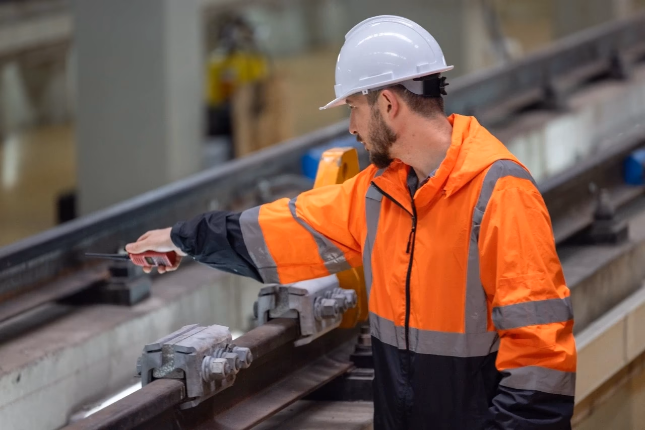 Quality control inspector validating metal components showing critical re-qualification process when switching fabricators